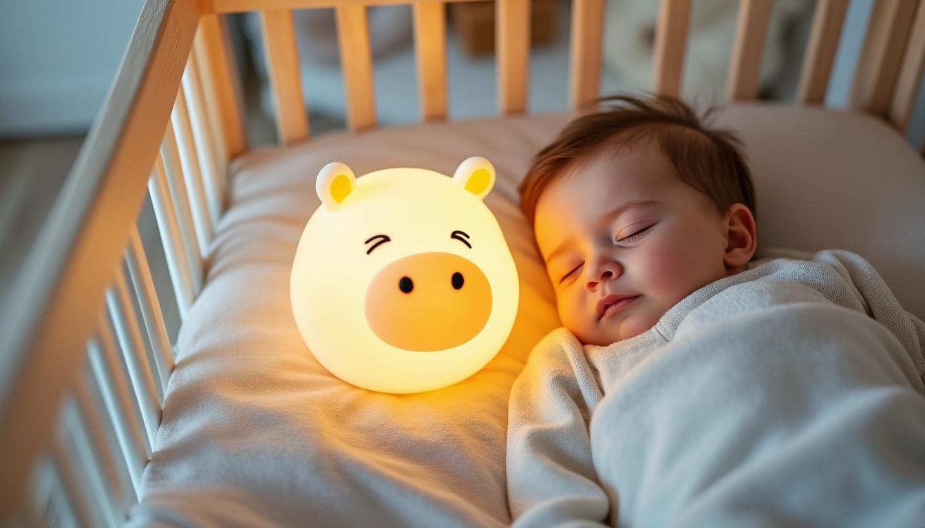 découvrez les avantages de la veilleuse bébé hippopotame pour la chambre de votre enfant. son design apaisant, sa lumière douce et ses fonctionnalités pratiques en font l'accessoire idéal pour rassurer votre bébé et embellir son espace. optez pour une nuit paisible avec cette veilleuse alliant confort et esthétique.