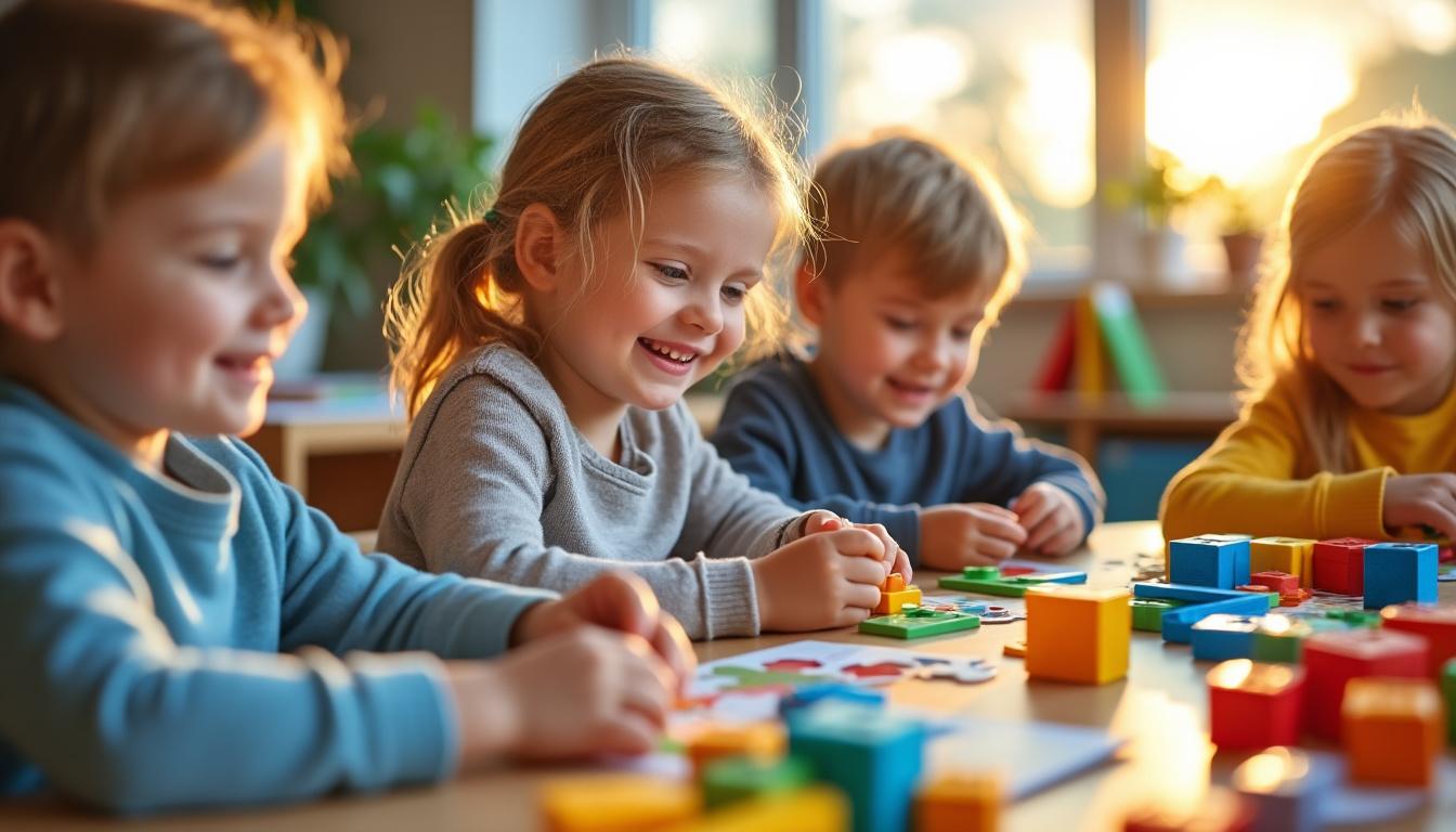 découvrez comment les jeux de connaissance destinés aux enfants de 3 à 6 ans favorisent leur développement cognitif, social et émotionnel, tout en rendant l'éducation précoce ludique et efficace.