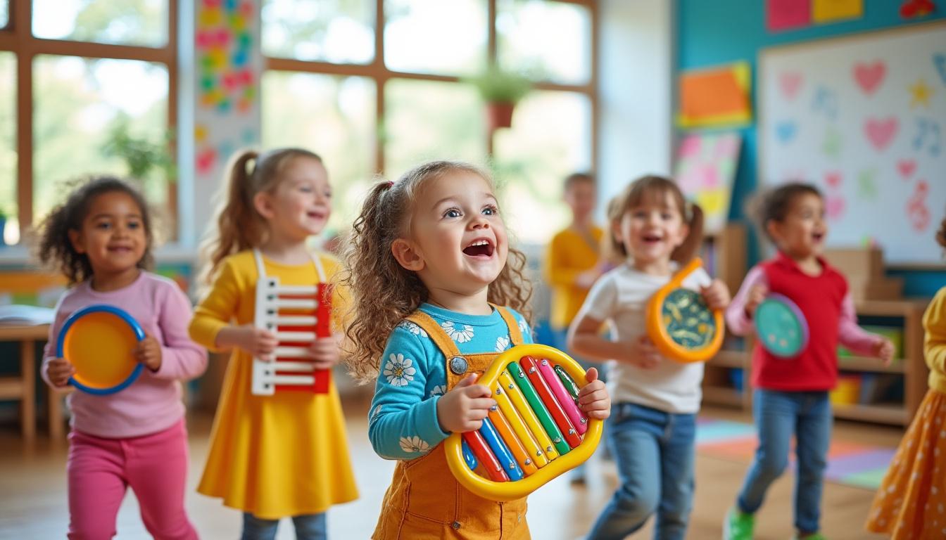 découvrez pourquoi l'activité musicale en maternelle joue un rôle clé dans le développement global des enfants : stimulation de la créativité, amélioration du langage et apprentissages facilités dès le plus jeune âge.