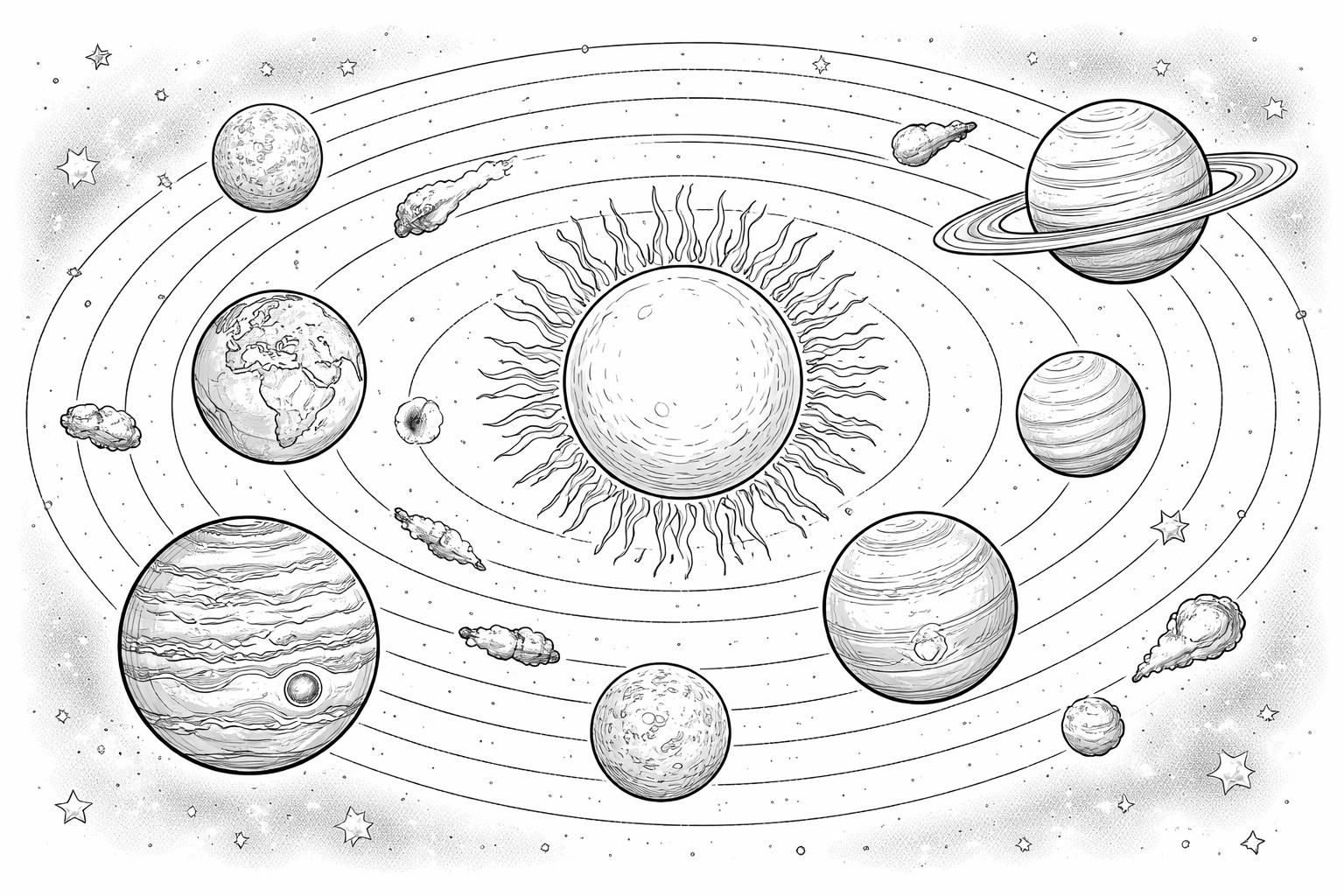 découvrez comment le coloriage d'un système solaire peut devenir un outil éducatif ludique, favorisant l'apprentissage des planètes et des phénomènes spatiaux pour tous les âges.