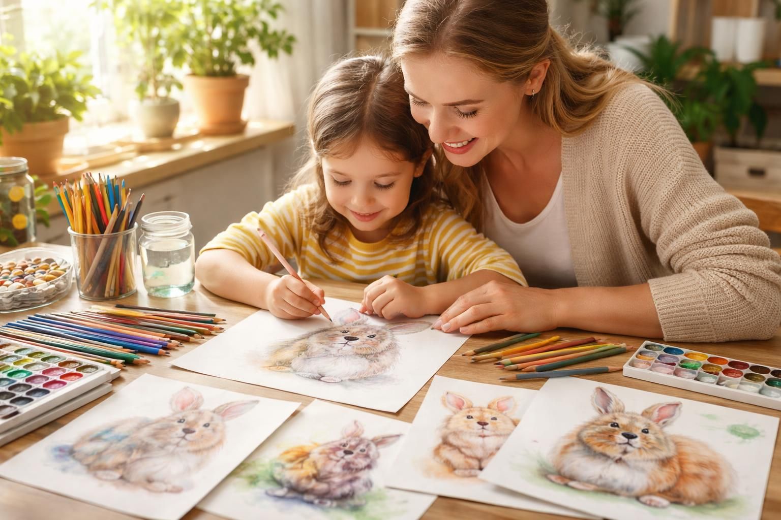 découvrez les meilleures techniques de coloriage de lapin à apprendre avec vos enfants pour des moments créatifs et amusants en famille.