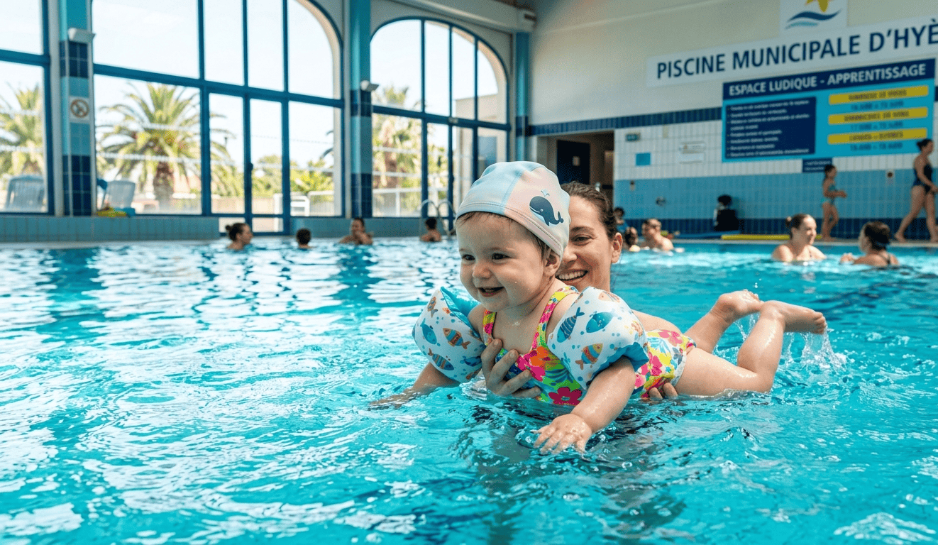 Comment choisir le bon équipement pour votre bébé nageur à Hyères ?