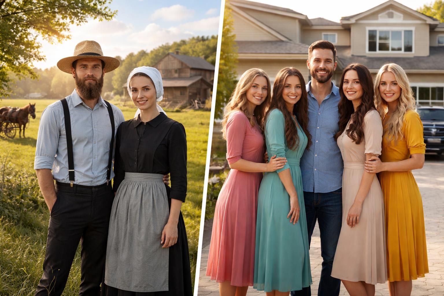 découvrez les différences fondamentales entre les communautés amish et polygames, deux modes de vie souvent perçus comme opposés, explorant leurs croyances, pratiques et valeurs uniques.