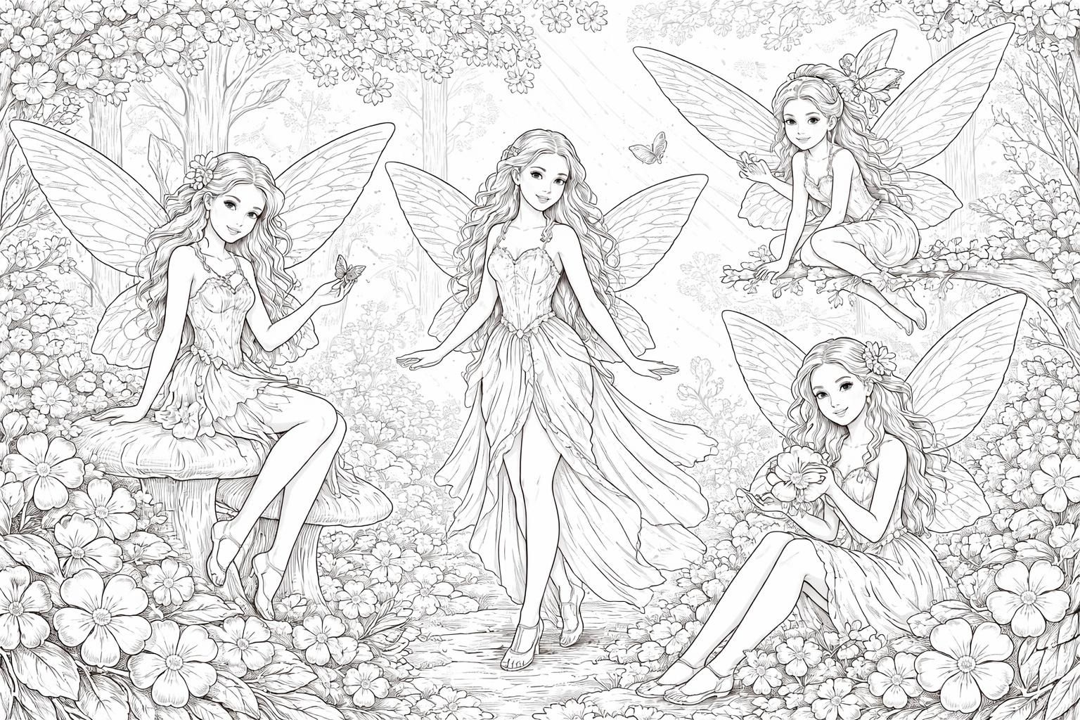 découvrez des fées à colorier, un outil pédagogique captivant pour les enseignants, qui stimule la créativité et l'apprentissage ludique des élèves.