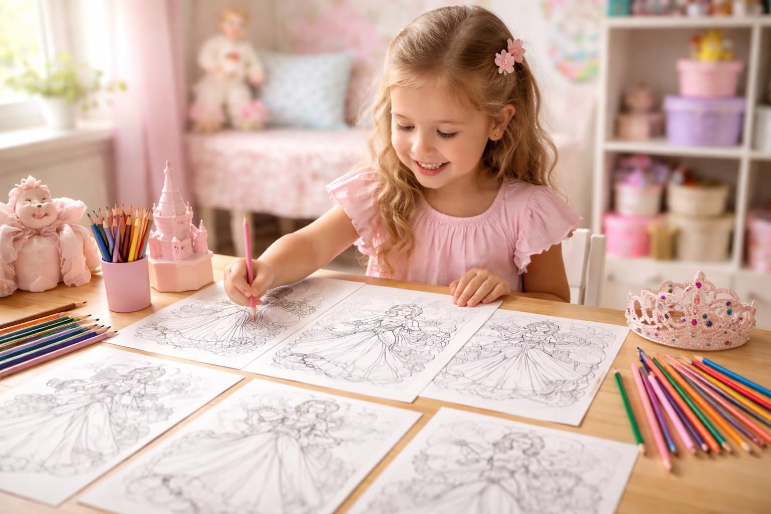 découvrez notre guide ultime pour choisir les meilleurs coloriages à imprimer d'une princesse, parfaits pour stimuler la créativité et divertir les enfants.