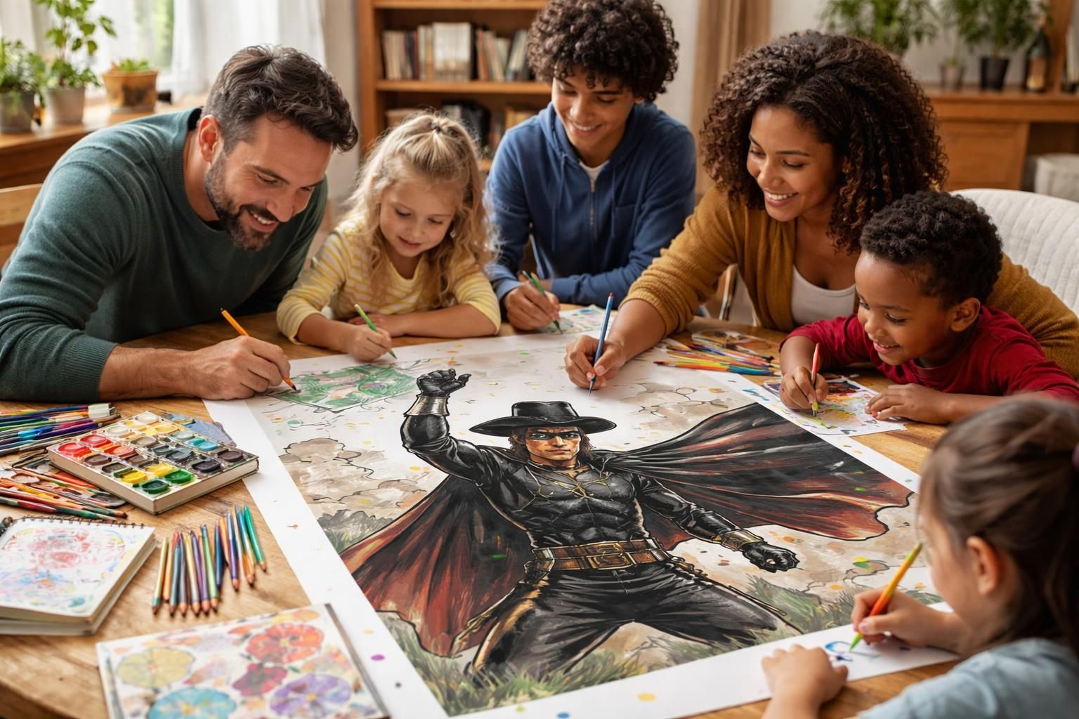 découvrez le plaisir du coloriage avec zorro, une activité artistique amusante à partager en famille pour stimuler la créativité et renforcer les liens.