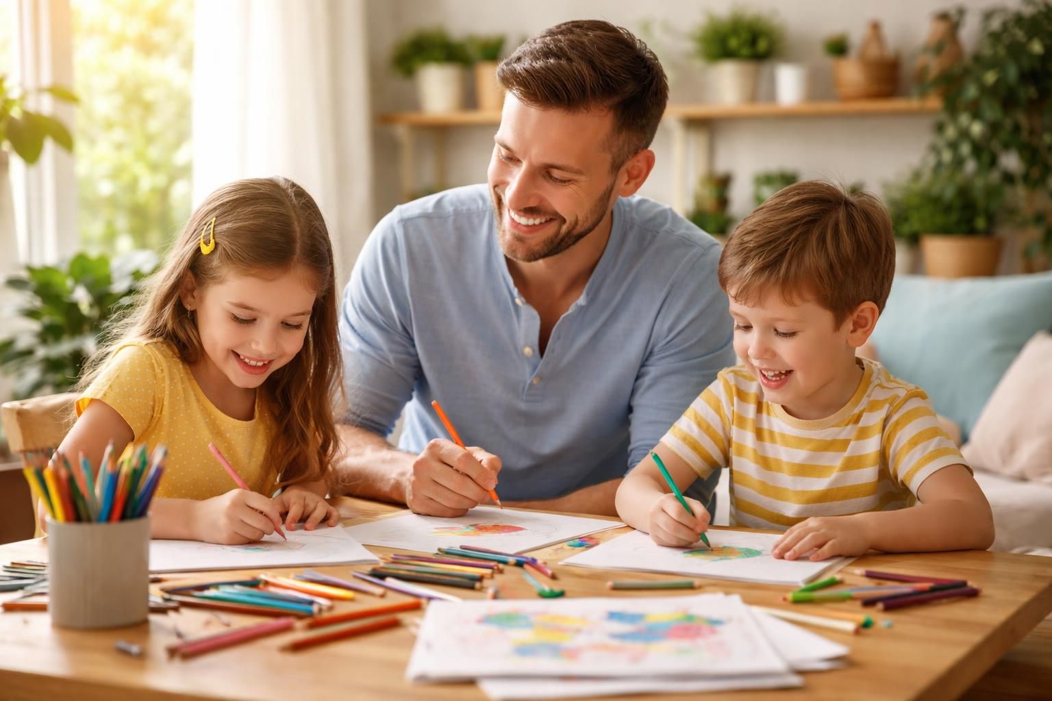 découvrez comment un dessin de papa peut devenir la clé pour éveiller la créativité et l'amour de l'art chez les enfants, en favorisant leur imagination et leur expression artistique.