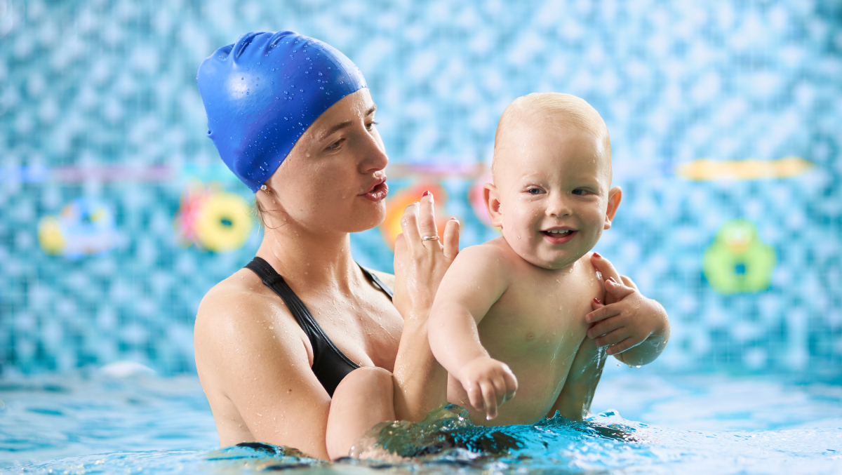 bébé nageur dans le 77