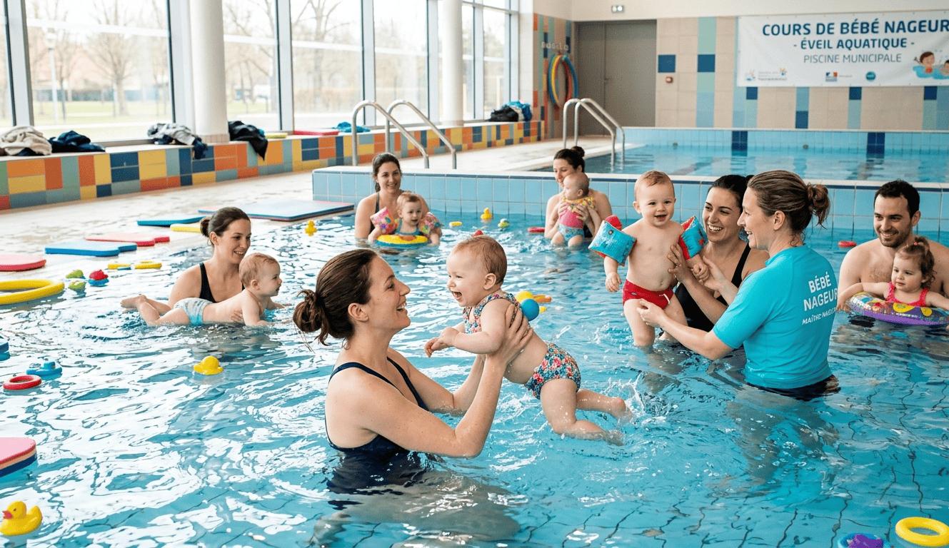 bébé nageur de Toulon